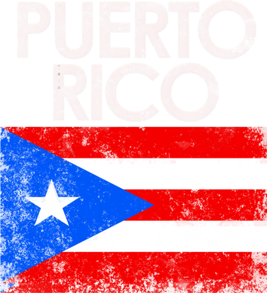 Vintage Puerto Rico Puerto Rican Flag Pride Gift Ceramic Ornament
