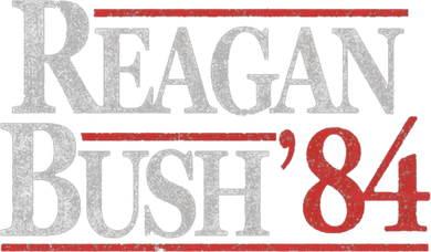 Vintage Reagan Bush 1984 Button