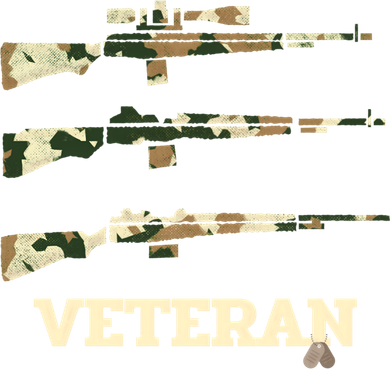 Veteran Rifle Camo Rifles Dog Tags Gift Women's Tank Top