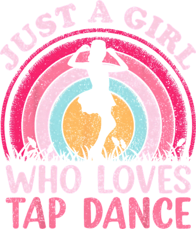 Vintage Retro Tap Dance Just A Who Loves Tap Dance Women's Long Sleeve Shirt