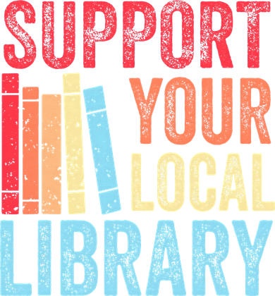 Vintage Support Your Local Library Book Readers Lovers Sweatshirt