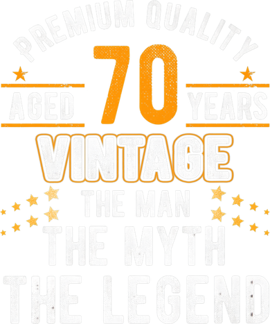 Vintage The Man Myth Legend 70 Yrs 70th Birthday Shirt Toddler T-Shirt