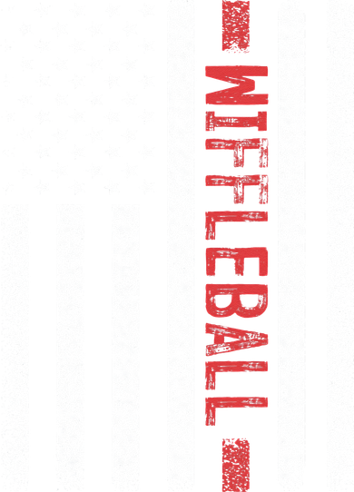 Wiffleball American Flag 4th of July Cool Player Novelty Women's Tank Top