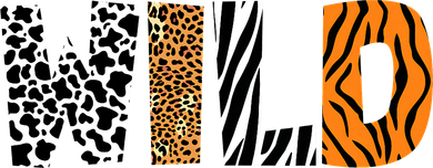Wild Animal Pattern Cow Leopard Zebra Tiger Animal Print Polo