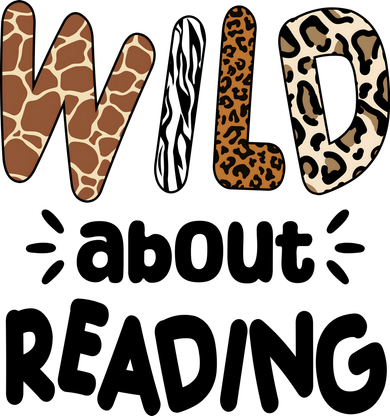 Wild About Reading Animal Print Bucket Hat