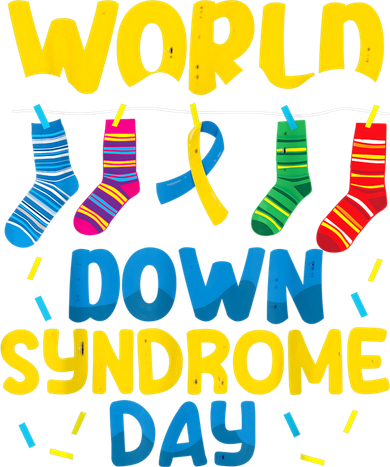 World Down Syndrome Day Awareness Socks Wo kid Women's T-Shirt
