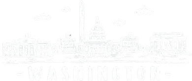 Washington DC Skyline Women's Long Sleeve Shirt