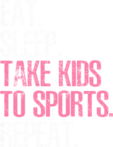 Womens Eat Sleep Take To Sports Repeat Mother's Day Coaster