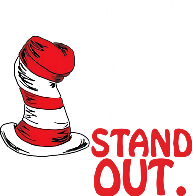 Why Fit In When You Were Born To Stand Out Reading Day Read Across America Women's Long Sleeve Shirt