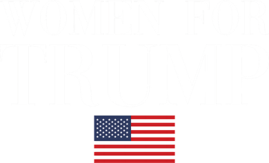 Women For Trump American Flag Polo