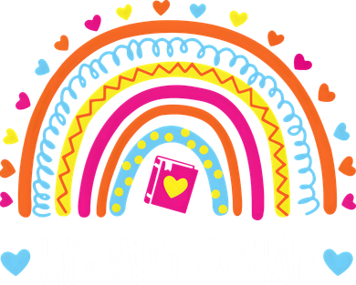 Womens Library Squad Librarian Bookworm Book Lover VNeck Button