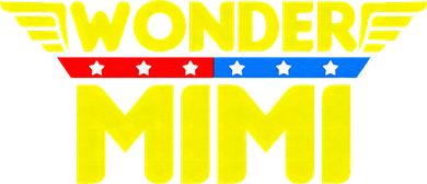 Wonder Mimi Mother's Day Gift Mom Grandma Kids T-Shirt
