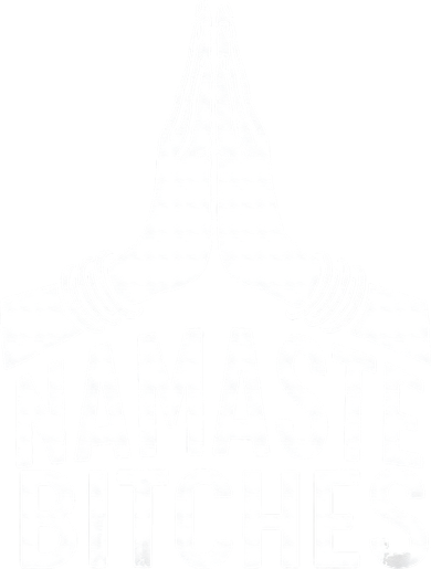Womens Namaste Bitches Funny Yoga Mousepad