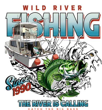 Wild River Fishing Bass Toddler Hoodie