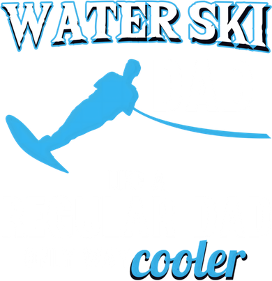 Water Ski Dad Like A Regular Dad Beach Athletes Water Skiing Gift Coffee Mug