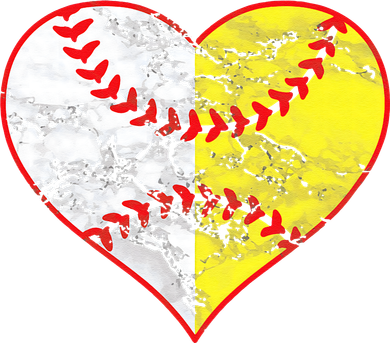 Womens Softball Heart Mom Women Baseball Ideas Golf Towel