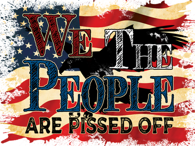 We The People Are Pissed Off United Toddler Long Sleeve