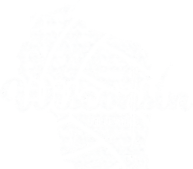 Wisconsin Volleyball Retro Script Vintage Distressed T-Shirt