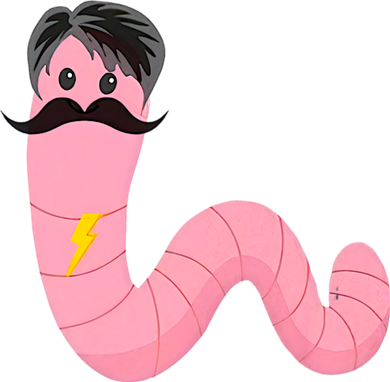 Worm With A Mustache James Tom Ariana Reality Doggie Tank