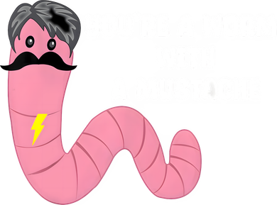 Worm With A Mustache James Tom Ariana Reality Doggie Tank