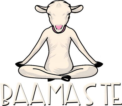 Yoga Baamaste Funny Goat Yoga In Lotus Pose Yoga Student Cute Gift Women's Tank Top