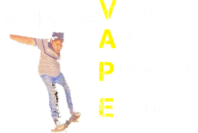 Yes I VAPE Return My Library Books On Time Mousepad
