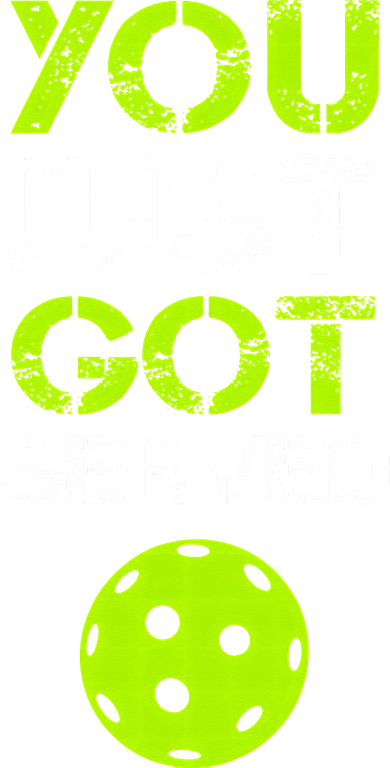 You Just Got Served Pickleball Funny Pickleball Player Sport Kids Sweatshirt