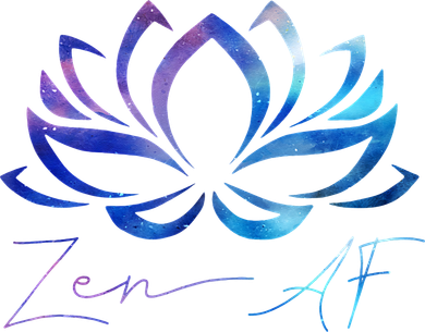Zen AF Lotus Flower Funny Gift Yoga Clothes Spiritual Gifts T-Shirt