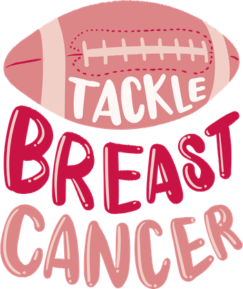 Tackle Breast Cancer Football Kids T-Shirt