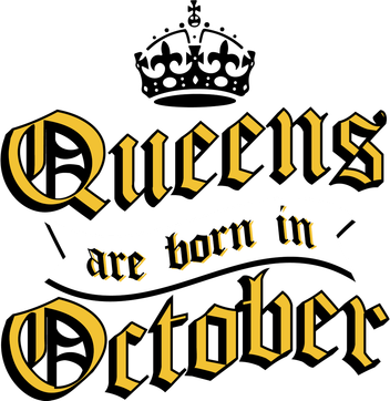 Queens Are Born In October Women's Sweatshirt