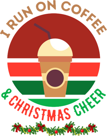 I Run On Coffee And Christmas Cheer Coffee Mug