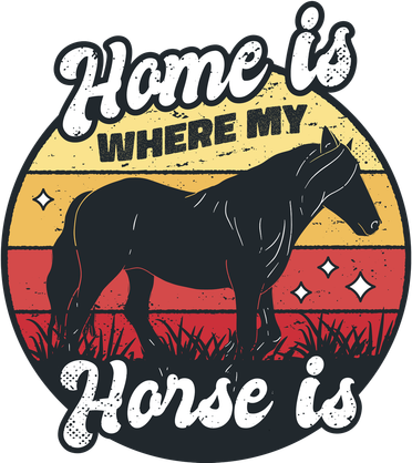 Home Is Where My Horse Is Kids Sweatshirt