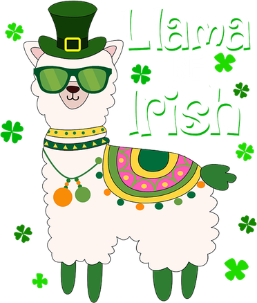 Llama Be Irish St Patrick's Day Funny Coffee Mug
