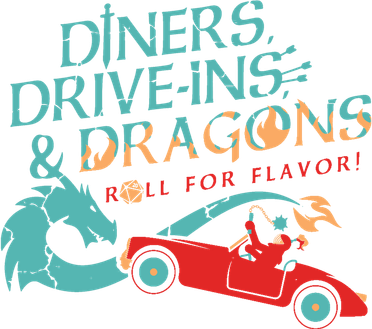 Diners Drive Ins And Dragons Roll For Flavor Kids T-Shirt