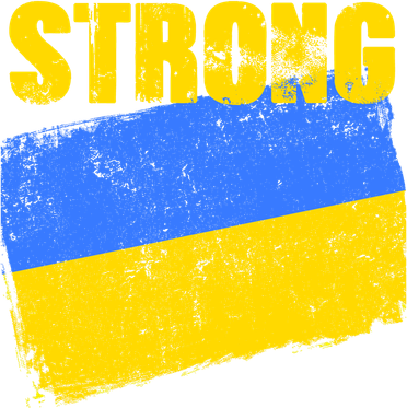 Ukrainian Strong Pride Ukraine Flag Support Free Ukrainians Women's T-Shirt