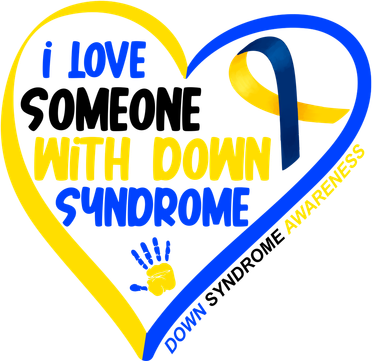 I Love Someone With Down Syndrome Awareness Toddler Hoodie