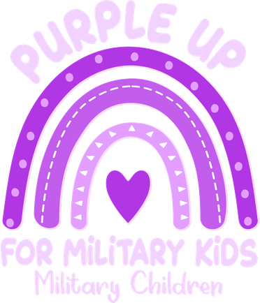 Cute Purple Rainbow Wear Purple Button