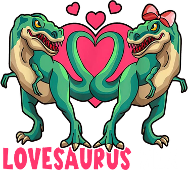 Lovesaurus Rex Cute Gift Kids T-Shirt