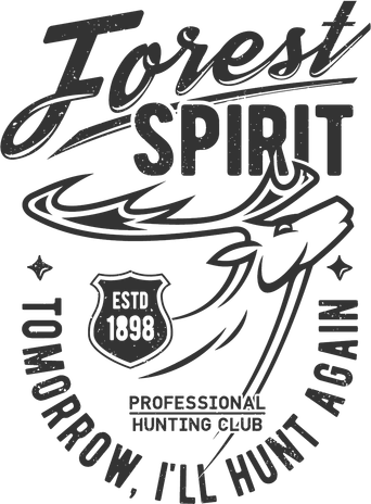 Forest Spirit Professional Hunting Club Tomorrow I'll Hunt Again Women's Sweatshirt