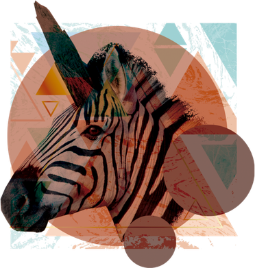 Zebracorn Coaster
