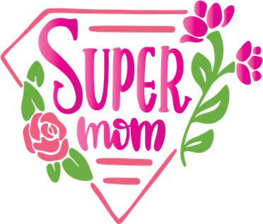 Super Mom Cute Gift Women's Dry Zone Grid Polo