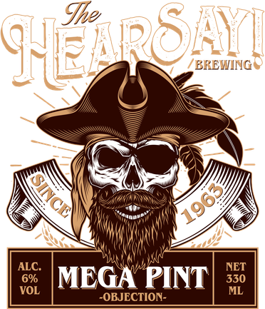 The Hearsay Brewing Mega Pint Objection Women's Hoodie