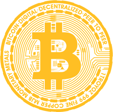 Bitcoin Matrix Logo Cryptocurrency Coaster