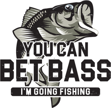 You Can Bet Bass I'm Going Fishing Fisherman Women's Hoodie