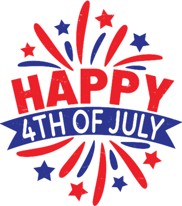 Happy 4th Of July America Celebration Golf Towel