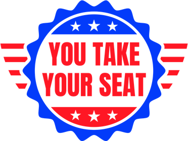 You Take Your Seat Anti Biden's Cue Cards USA Stars Stripes Women's Long Sleeve Shirt