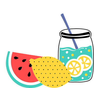 Sweet Summer Watermelon Lemonade Hat