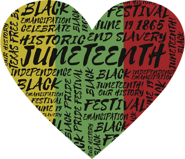 Juneteenth Celebrate Heart Black History Kids Sweatshirt