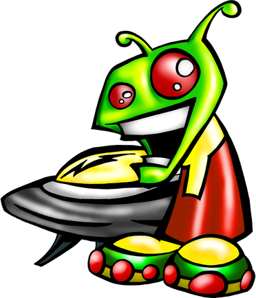 Alien & Saucer Hat