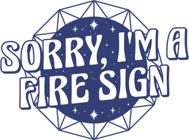 Sorry I'm A Fire Sign Astrology Hoodie